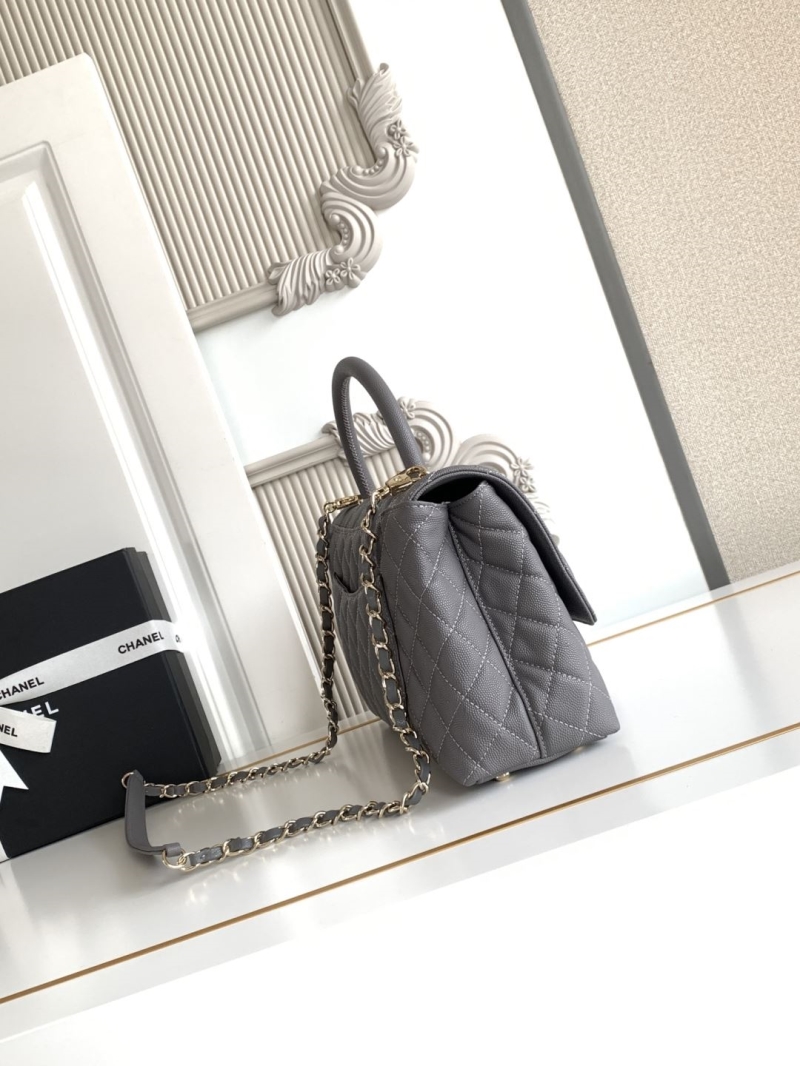 Ch**el top handle bags